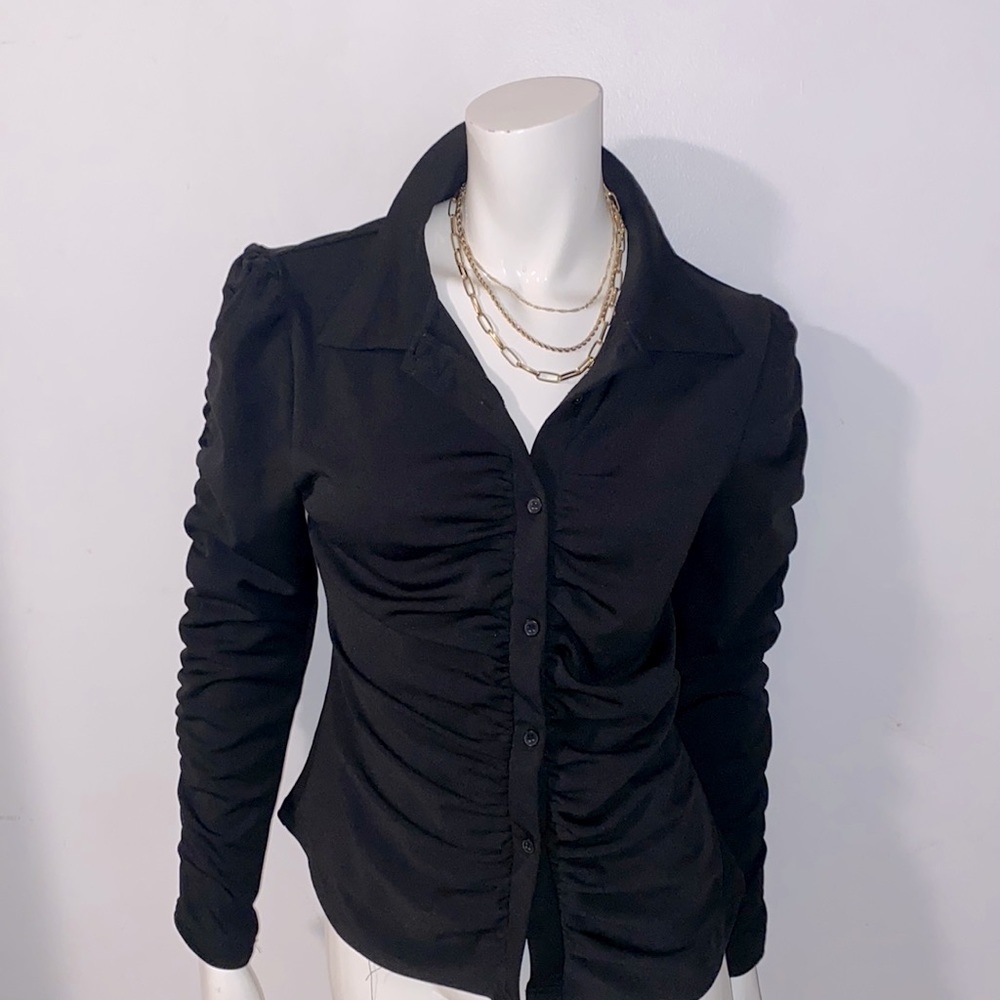 Shein Ruched Blouse